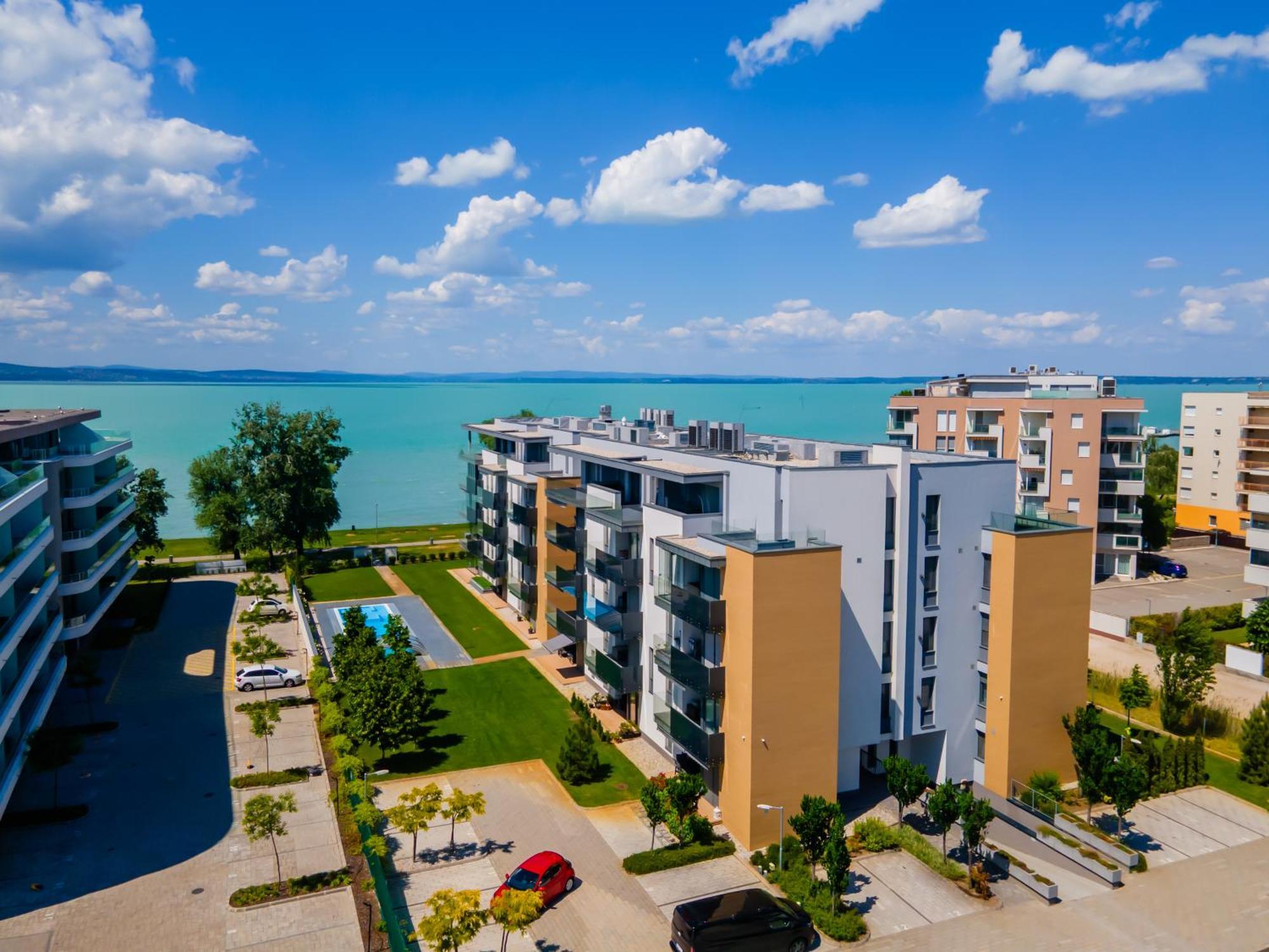 Myflat Casa Galerius Apartment Siofok Luaran gambar